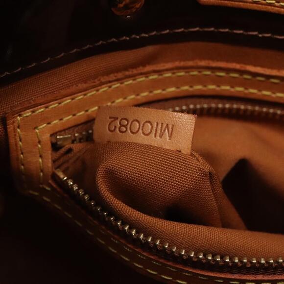 LOUIS VUITTON Monogram Vernis Reade PM Hand Bag Bronze M91146 - Picture 12 of 16